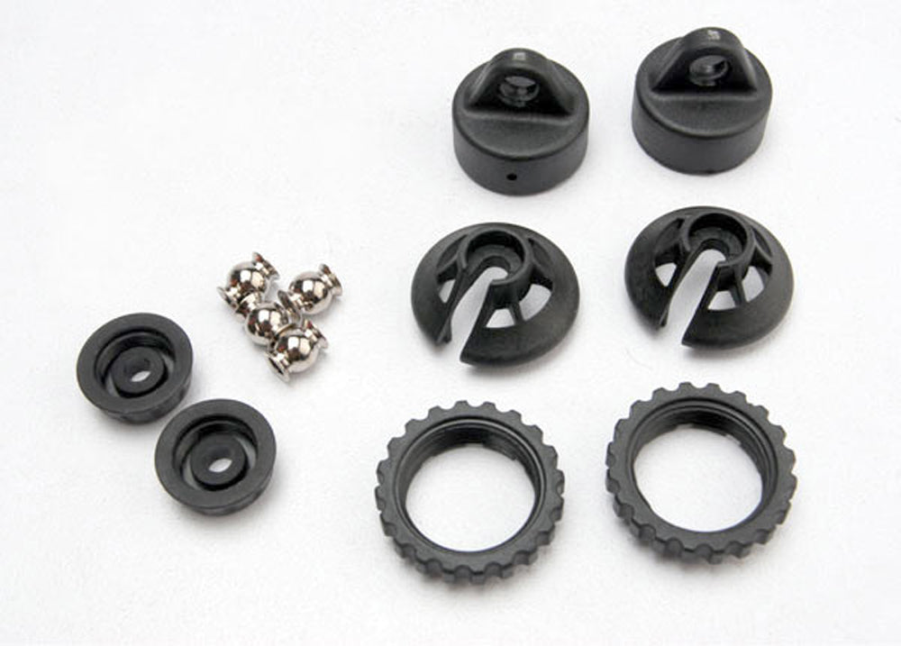 TRA5465 5465 GTR Shock Caps & Spring Retainers