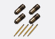 TRA5466R 5466R 1/10 Scale Aluminum GTR Shock Bodies w/ TiN Shafts (4)