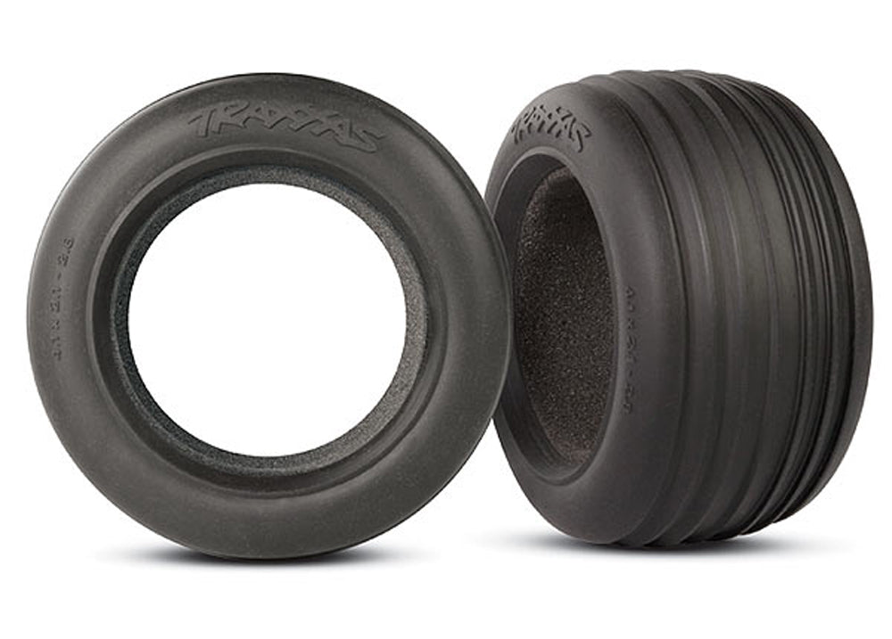 TRA5563 5563 Ribbed 2.8" Tires & Foam Inserts