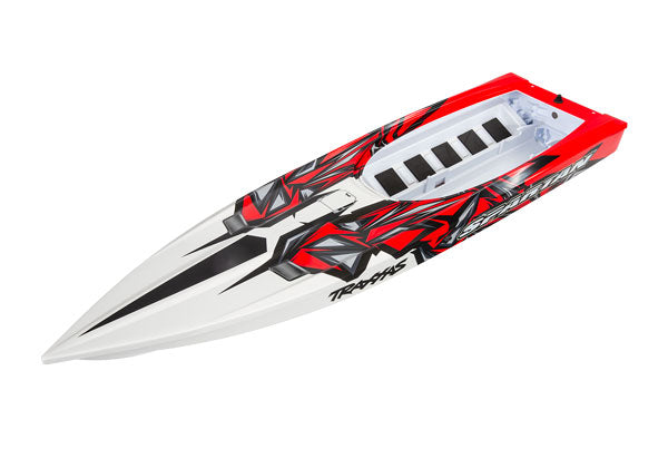 TRA5718R 5718R Spartan Hull, Red