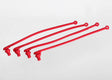 TRA5752 5752 Body Clip Retainers, Red