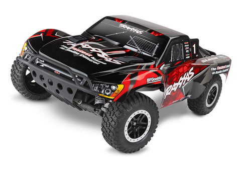 Traxxas 58276-74-RED Slash VXL 1/10 2WD Brushless Short-Course Truck, Red