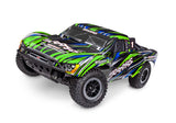 TRA58334-4-GRN 58334-4-GRN Slash BL-2s HD 1/10 2WD Short Course Truck RTR, Green