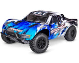 TRA58434-4-BLUE 58434-4-BLUE Slash 2WD Brushless RTR Short Course Truck, Blue