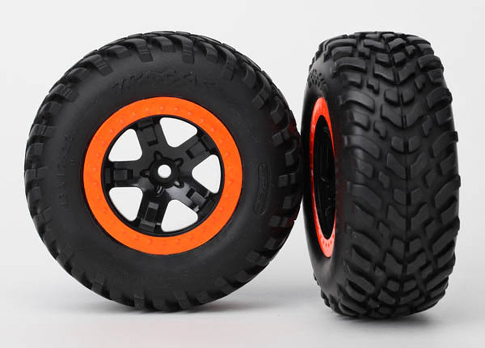 TRA5863R 5863R 5863R Tire/Wheel Assembled Glued S1 Compound SCT Black