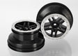 TRA5884 5884 SCT Split-Spoke Wheels, Black/Satin Chrome