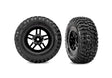 TRA5885-BLK 5885-BLK SCT Split-Spoke Wheels & BFGoodrich Tires, Black (2)
