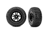 TRA5885-BLK 5885-BLK SCT Split-Spoke Wheels & BFGoodrich Tires, Black (2)