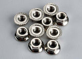 TRA6135 6135 4mm Flanged Nuts (10)