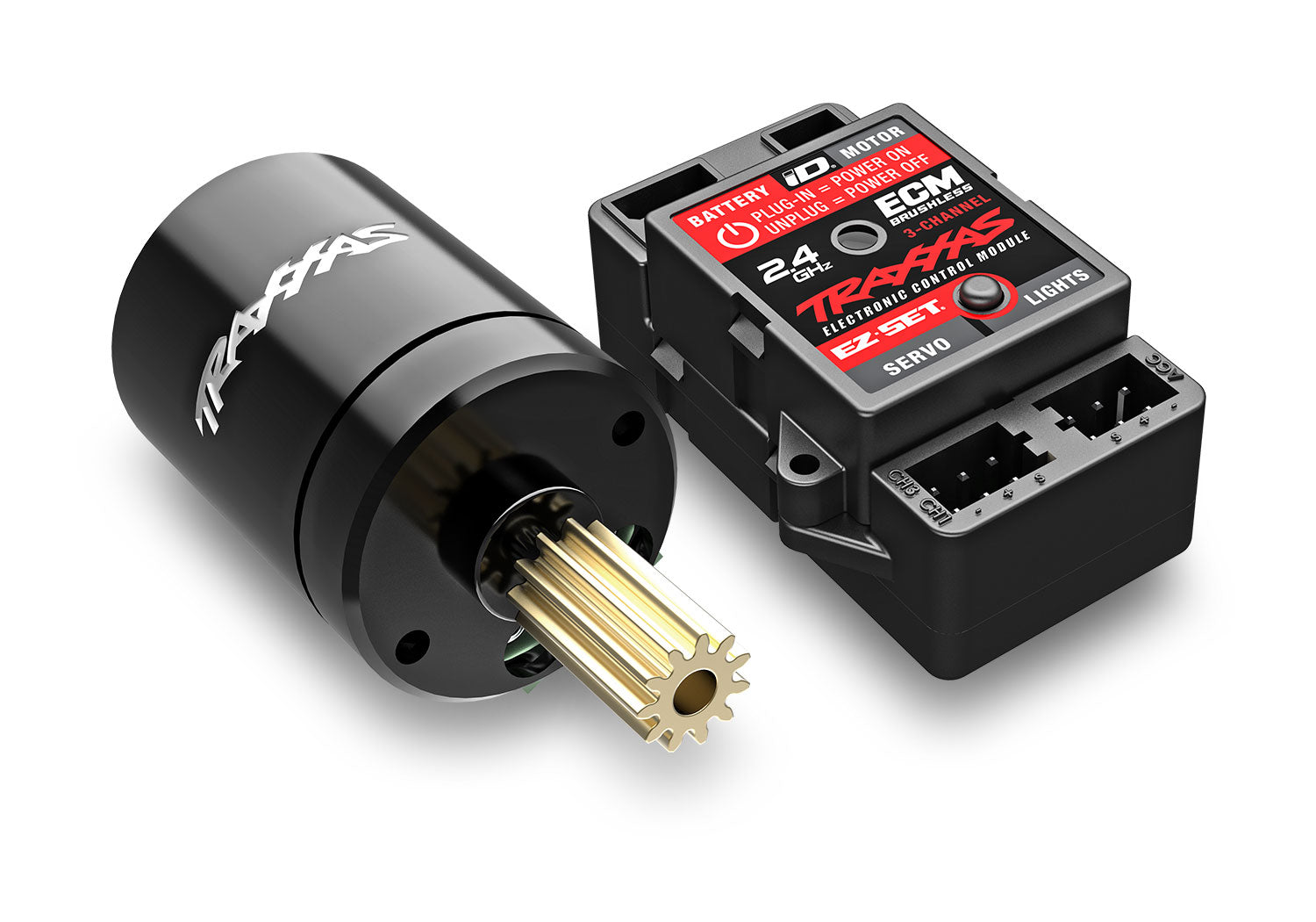 TRA6250 6250 TRX-4M Brushless System w/ 3350kV Motor & 3-Channel ECM