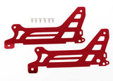 TRA6327 6327 Main Frame/Outer Side Plates -Red