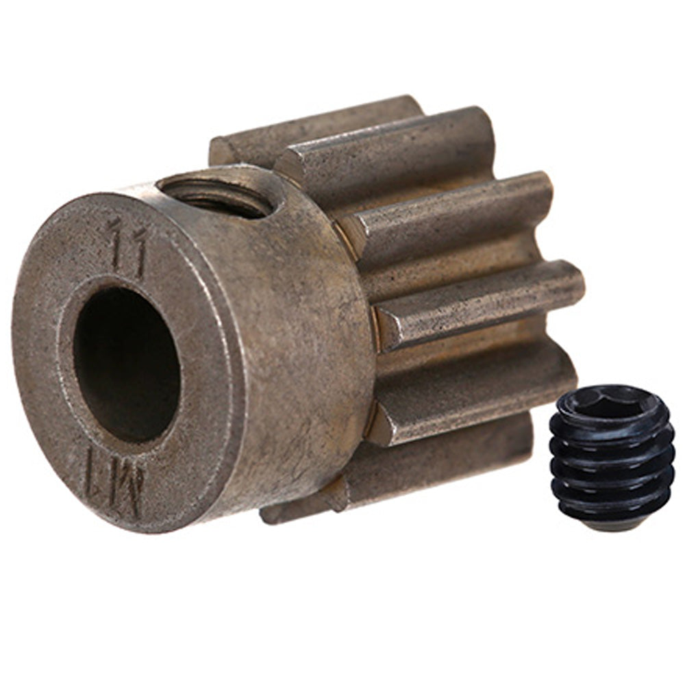 TRA6484X 6484X Steel Pinion Gear, 1.0 Metric Pitch, 11T