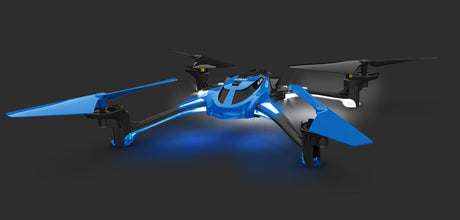 TRA6608-BLUE 6608 LaTrax Alias  Quadcopter RTF, Blue