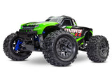 TRA67154-4-GRN 67154-4-GRN Stampede BL-2S 1/10 4X4 Monster Truck RTR, Green