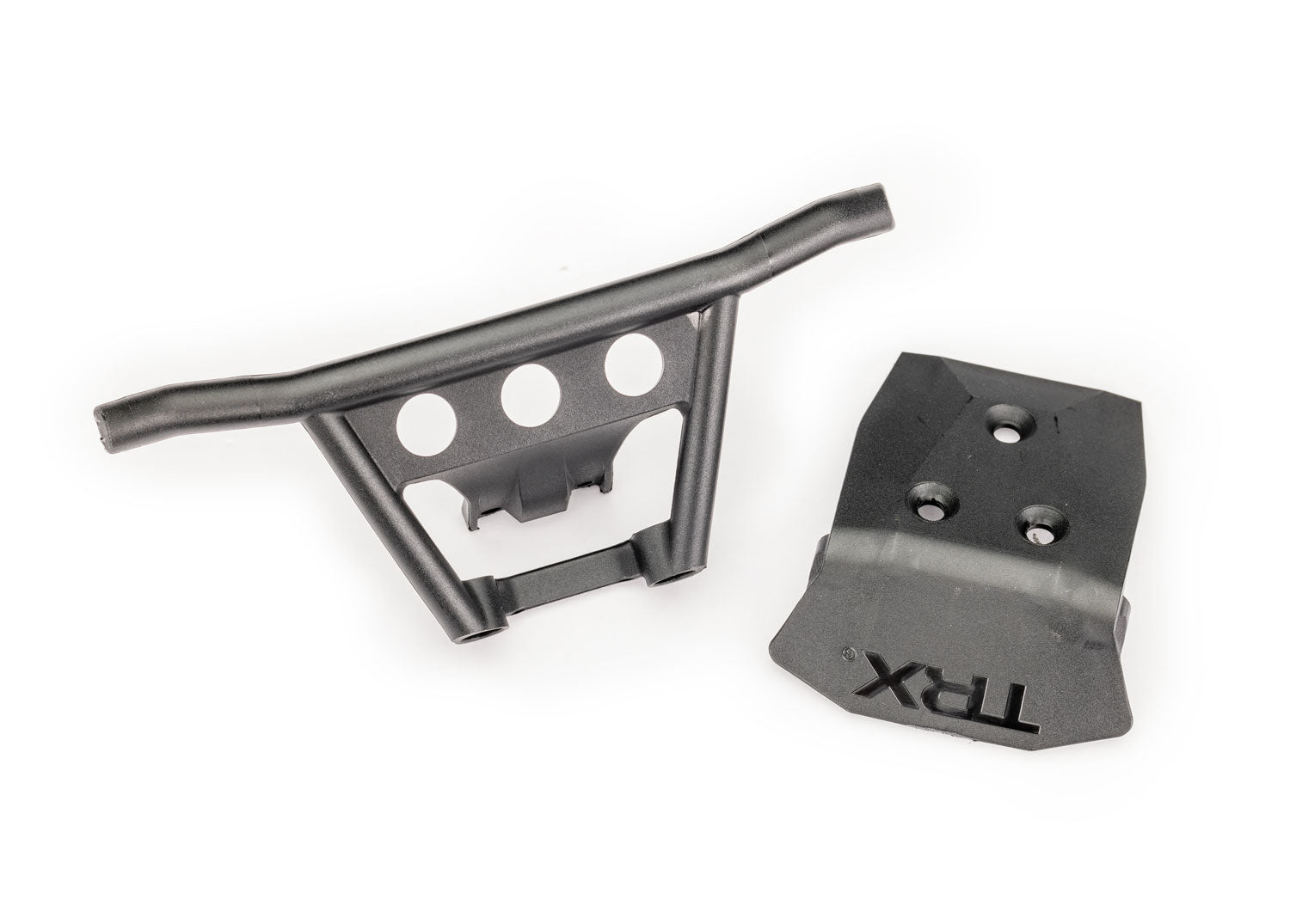 TRA6735R 6735R Bigfoot 4X4 Brushless Front Bumper & Skidplate