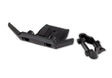 TRA6736-BLK 6736-BLK Rustler 4X4 Front Bumper & Support