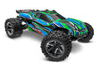TRA67376-4-GRN 67376-4-GRN Rustler VXL 1/10 4X4 Stadium Truck RTR, Green