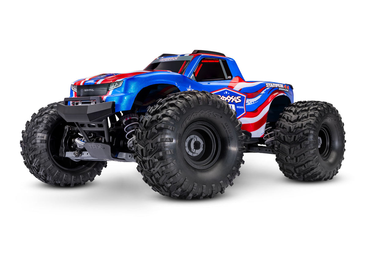 TRA67454-4-40TH 67454-4-40TH Stampede 4X4 Brushless 1/10 Monster Truck RTR, 40th Anniversary Edition
