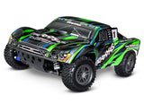 TRA68154-4-GRN 68154-4-GRN Slash BL-2S 1/10 4X4 Short Course Truck RTR, Green