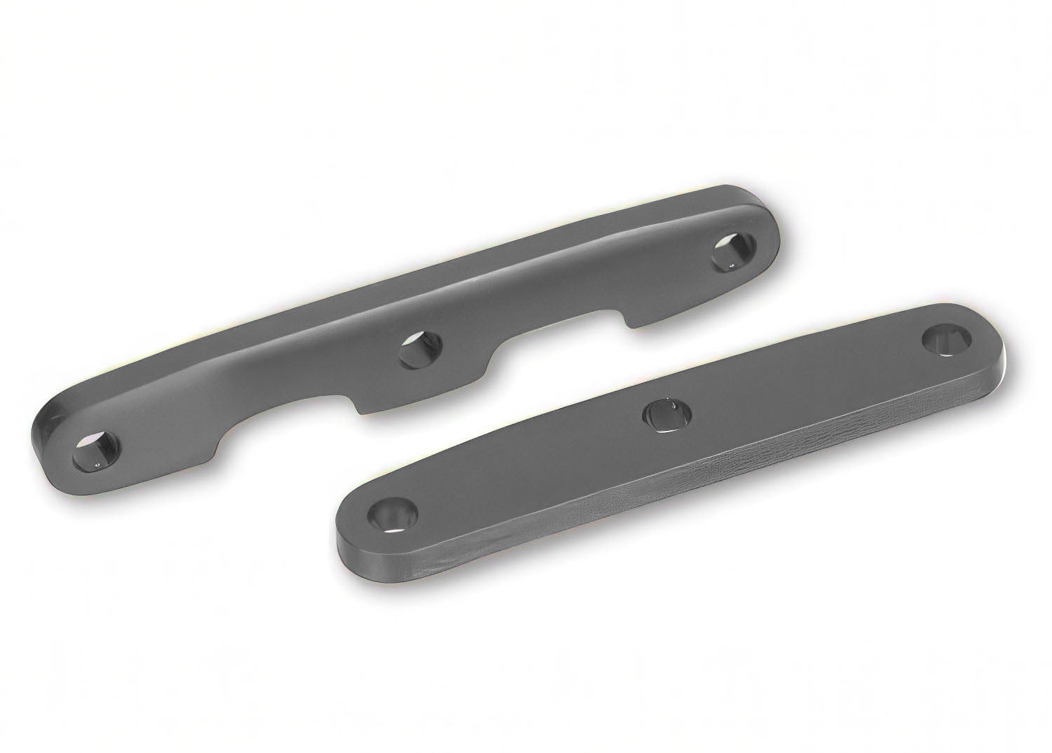 TRA6823-GRAY 6823-GRAY Aluminum Front & Rear Tie Bars, Gray
