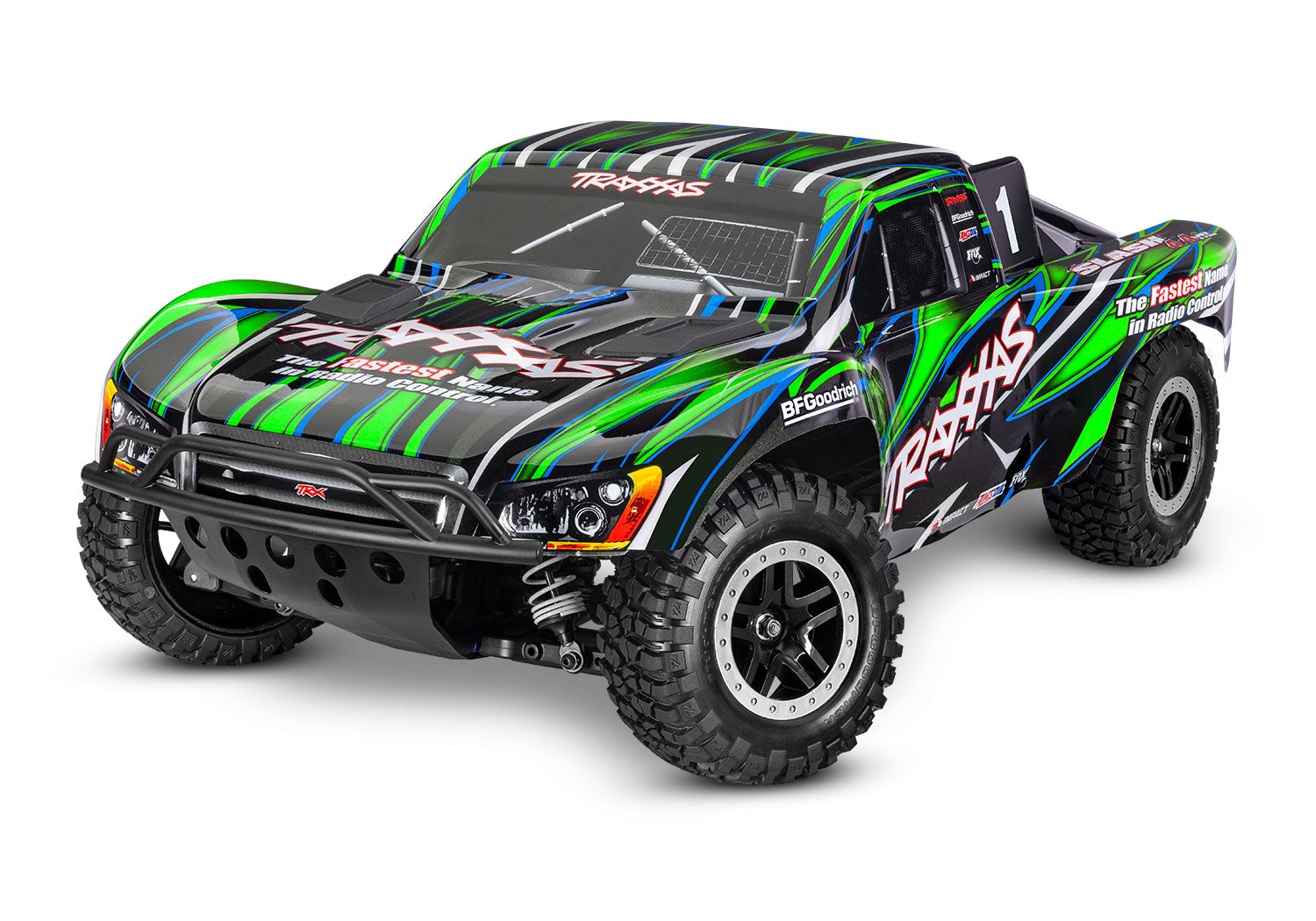 TRA68386-4-GRN 68386-4-GRN Slash 4X4 VXL HD 1/10 Short Course Truck RTR, Green