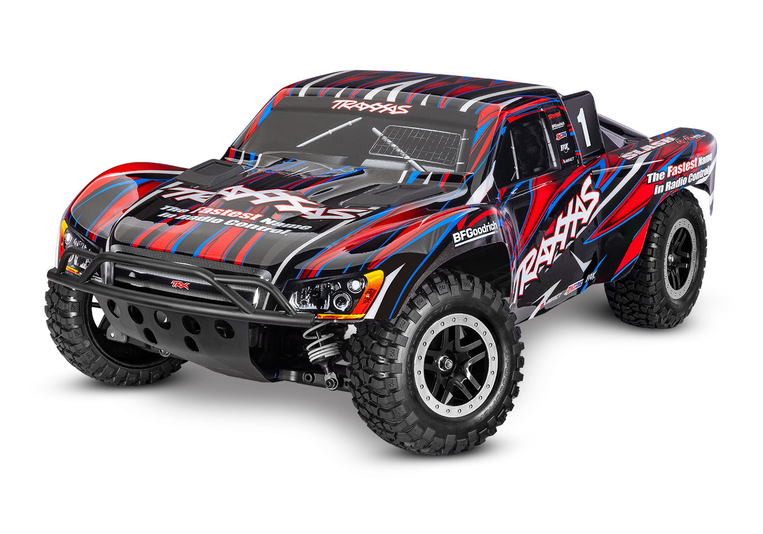 TRA68386-4-RED 68386-4-RED Slash 4X4 VXL HD 1/10 Short Course Truck RTR, Red