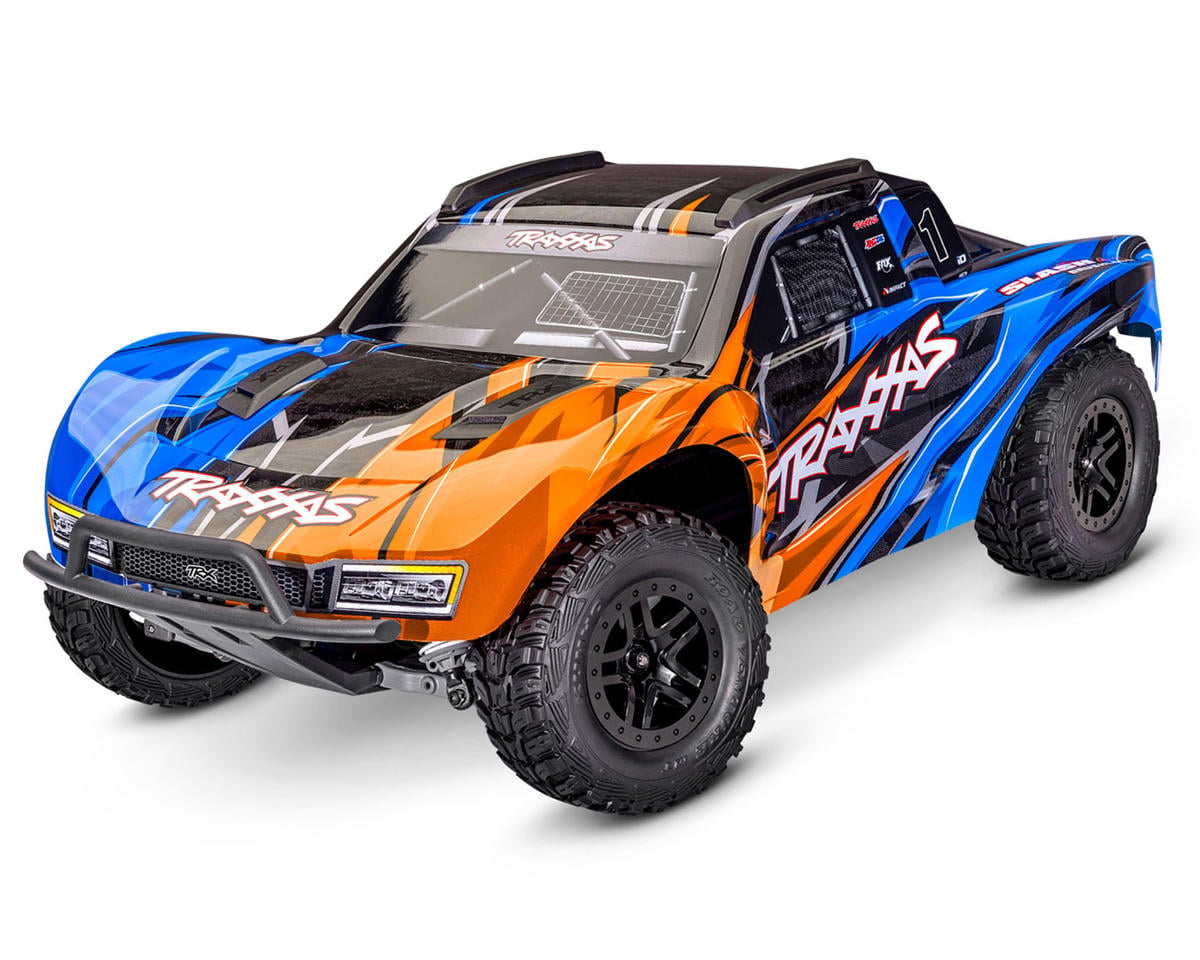 TRA68454-4-ORNG 68454-4-ORNG Slash 4X4 Brushless RTR Short Course Truck, Orange