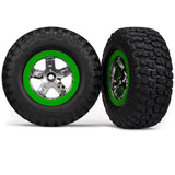 TRA6876 6876 BFGoodrich Tires, SCT Wheel Chrome/Green