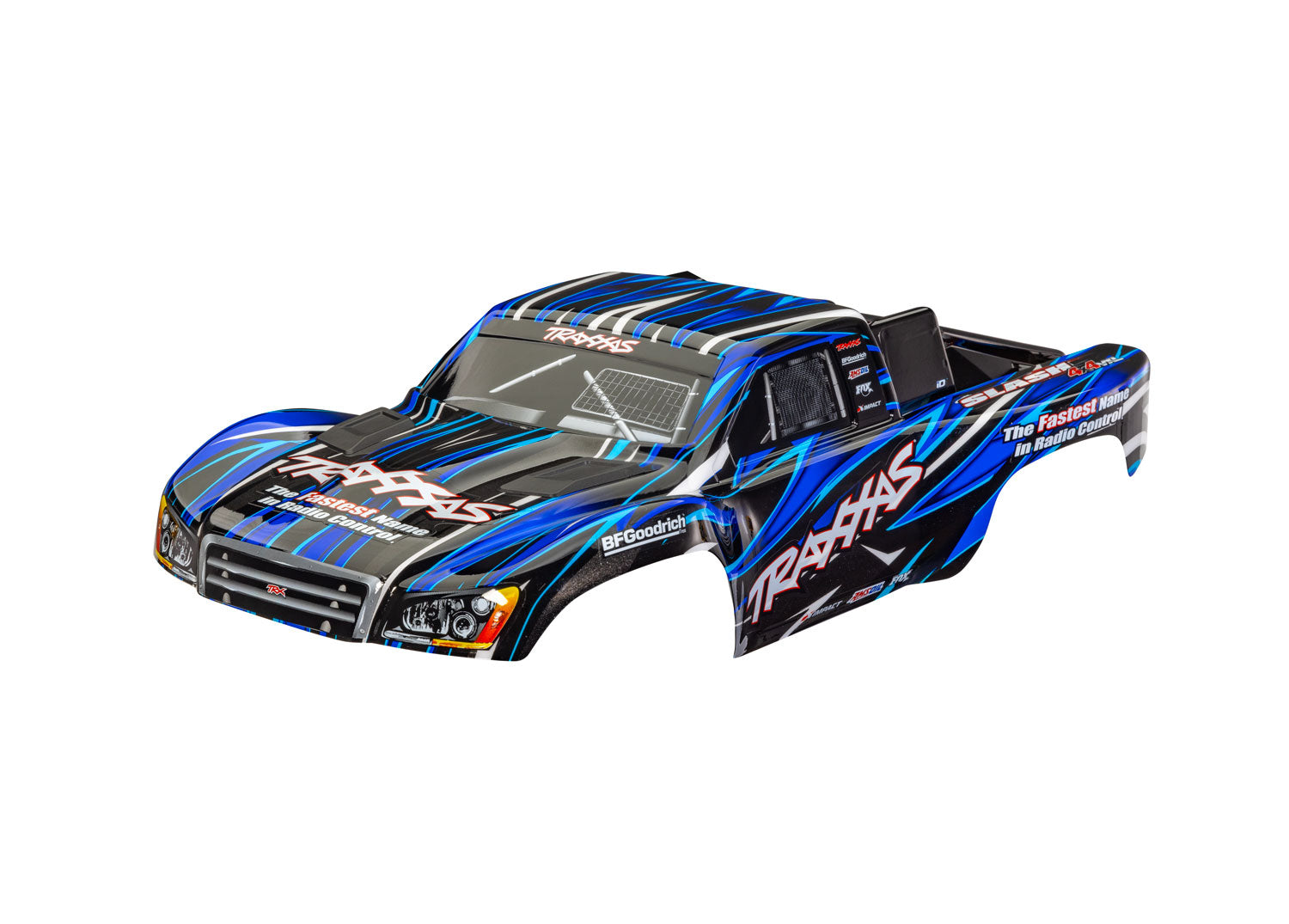 TRA6946-BLUE 6946-BLUE Slash 4X4/VXL/2WD Clipless Body, Blue
