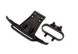 TRA6951 6951 Front Bumper & Mount, Black