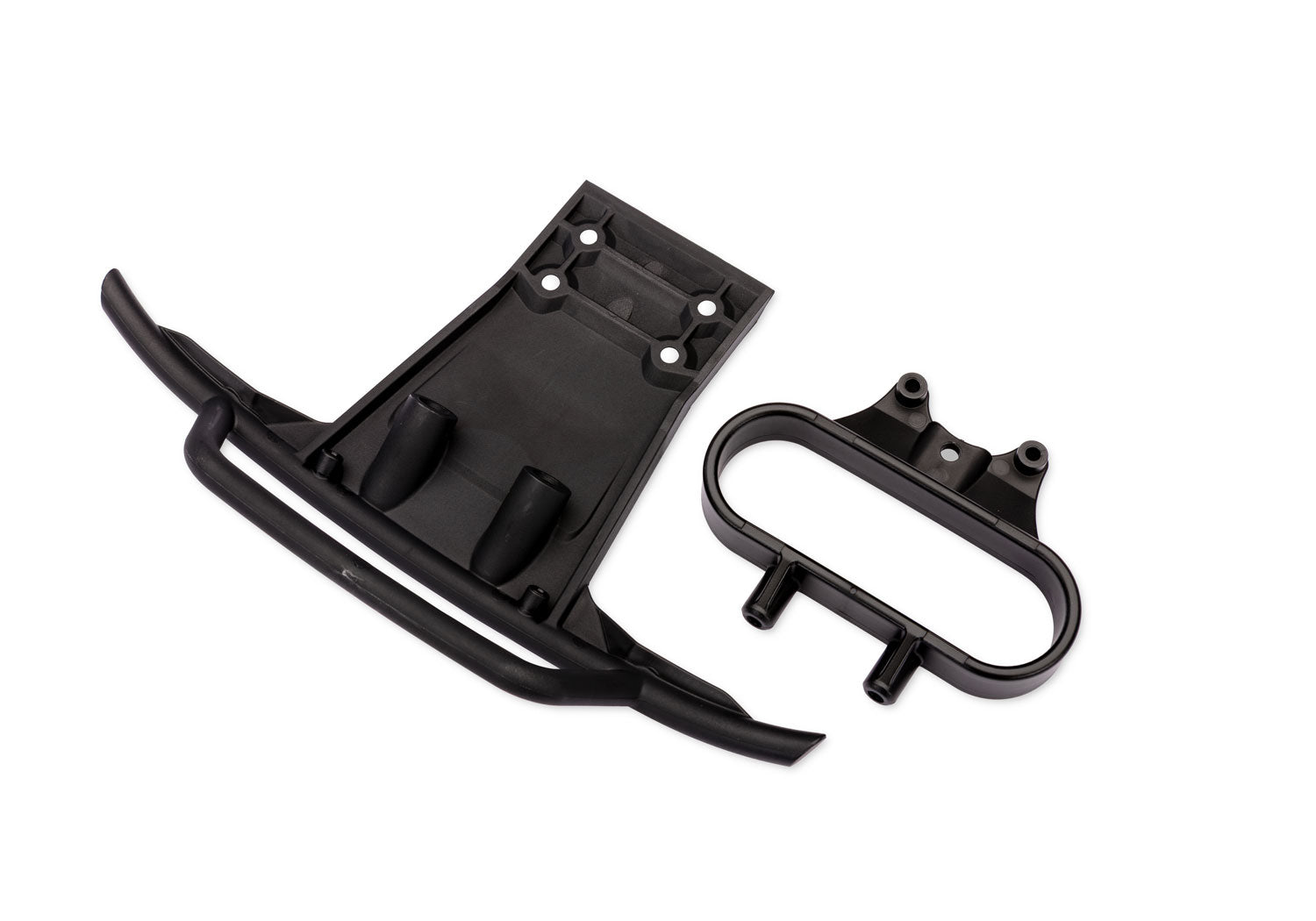 TRA6951 6951 Front Bumper & Mount, Black