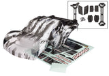 TRA6958X 6958X Slash Clipless Body, Clear w/ ProGraphix