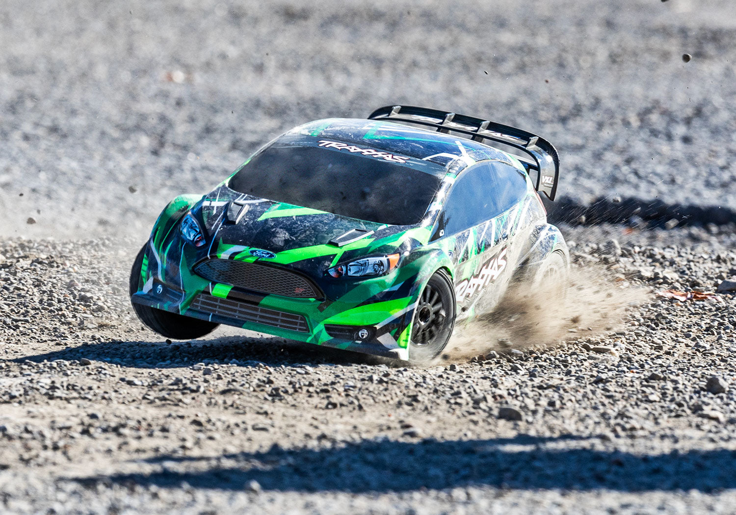 Ford Fiesta ST VXL 1/10 4WD Rally Car RTR, Green – Dollar Hobbyz