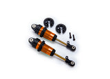 TRA7461-ORNG 7461-ORNG Fully Assembled Long GTR Shocks, Orange w/ TiN Shafts