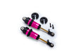 TRA7461-PINK 7461-PINK Fully Assembled Long GTR Shocks, Pink w/ TiN Shafts