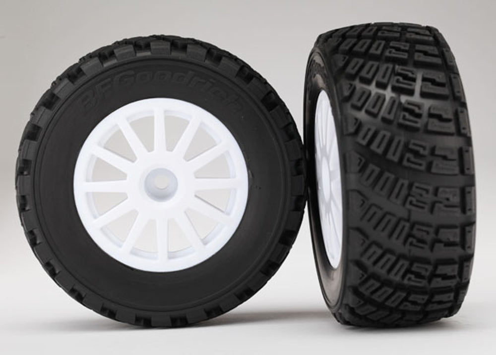 TRA7473 7473 Rally Gravel Pattern Tires, Wheels, White