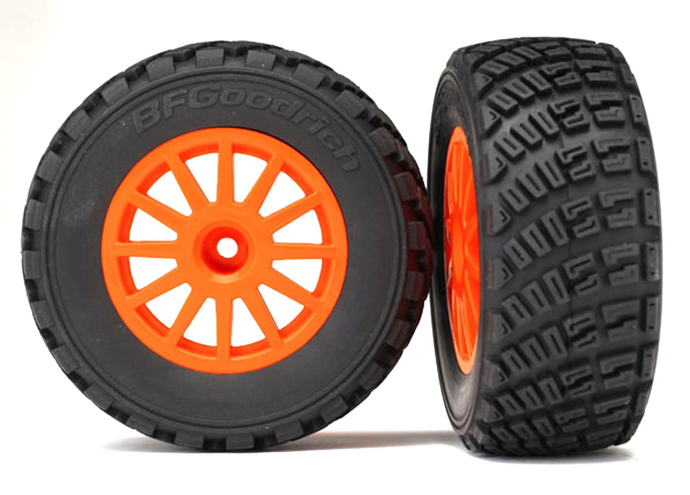 TRA7473A 7473A Rally Gravel Pattern Tires, Wheels, Orange
