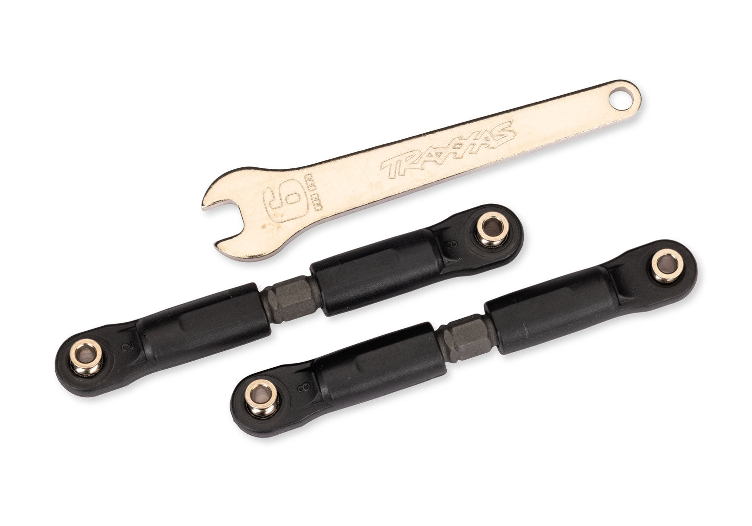 TRA7491-GRAY 7491-GRAY Steel Extra-Short Camber Links, Gray (2)