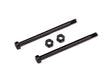 TRA7685 7685 Threaded Lower Outer Suspension Pins w/ Nuts, 4x47mm (2)