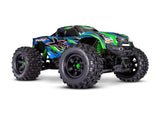 TRA77096-4-GRN 77096-4-GRN X-Maxx 8S Belted 4X4 Monster Truck RTR, Green