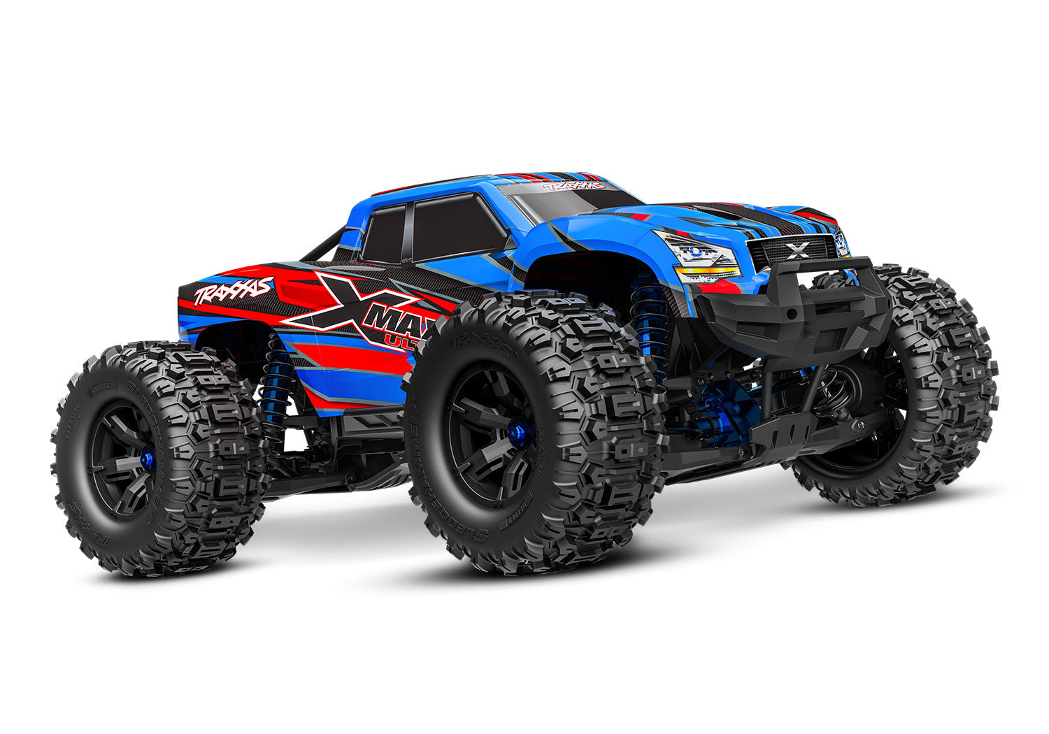 TRA77097-4-BLUEX 77097-4-BLUEX X-Maxx Ultimate 4X4 Monster Truck RTR, Blue