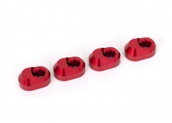 Traxxas 7743-RED Aluminum Suspension Pin Retainer, Red