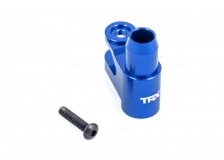Traxxas 7747-BLUE Aluminum Steering Servo Horn, Blue