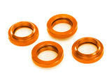 TRA7767-ORNG 7767-ORNG Aluminum Spring Retainers w/ O-Rings, Orange