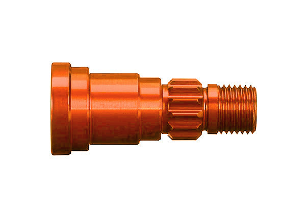 TRA7768T 7768T Aluminum Stub Axle, Orange