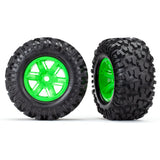 TRA7772G 7772G Maxx AT Tires, X-Maxx Wheels, Green