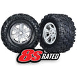 TRA7772R 7772R Maxx AT Tires, X-Maxx Wheels, Satin Chrome