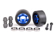 TRA7775X 7775X 7775X - Wheels w/ Wheelie Bar, Axle & Bearings, Blue