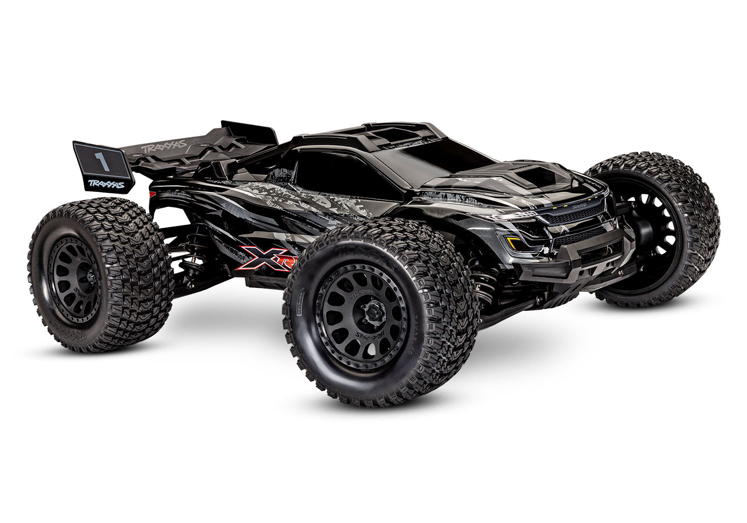 TRA78086-4-BLK 78086-4 XRT Brushless 8S 4X4 Monster Truck RTR, w/ TSM, Black