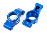 TRA7852-BLUE 7852-BLUE Aluminum Caster Blocks (C-Hubs), Left/Right, Blue